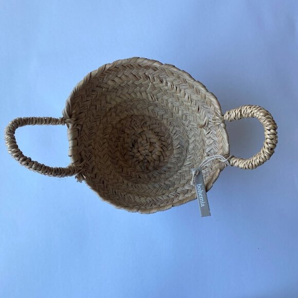 2 Bohemia Sequin Storage Baskets Small Silver (NWT) Large Multi-colored - Picture 6 of 9